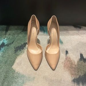 Jessica Simpson D’orsay Nude Pumps